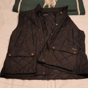 Polo by Ralph Lauren Men's Black Quilted Vest